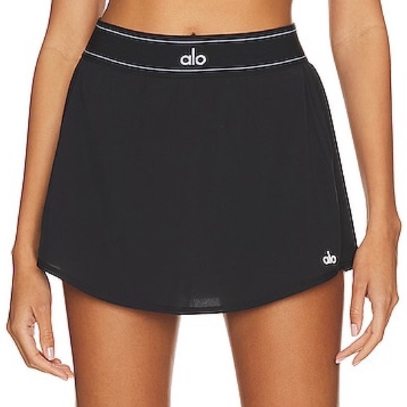 ALO Yoga Dresses & Skirts - Alo Yoga Match Point Tennis Skirt Black XS